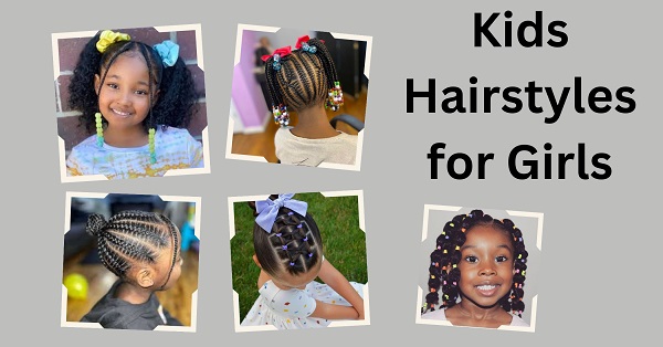 “Kids Hairstyles for Girls: Creative Braids & Buns”