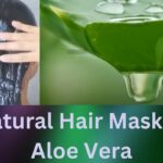 “Natural Hair Mask of Aloe Vera: DIY Shine & Strength”